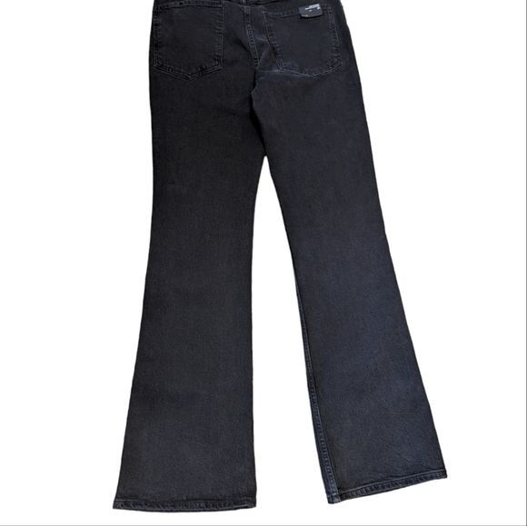 NEW....RAILS The Sunset High Rise Slim Flare Black Jeans...Size 30 - Picture 2 of 9